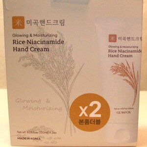 Glam Fox Rice Niacinamide Hand Cream Pack of 2